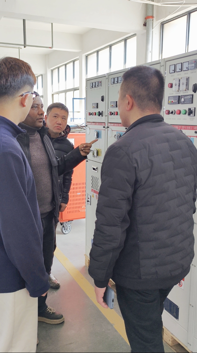 ຜູ້ຊ່ຽວຊານ EEU ໄດ້ໄປຢ້ຽມຢາມ Kexun ສໍາລັບໂຄງການສະຖານີຍ່ອຍ 20 ຊຸດ