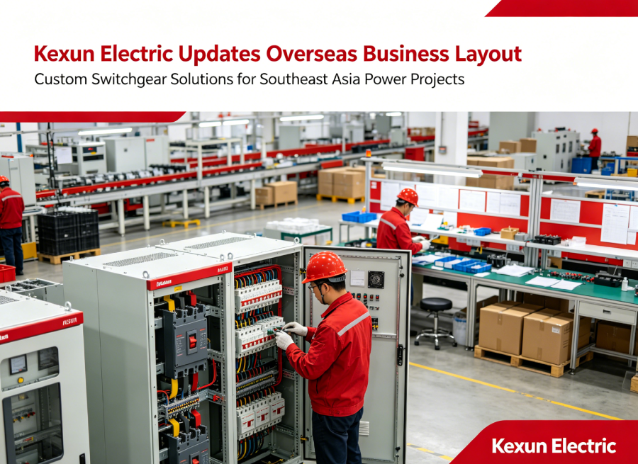 Kexun Electric ເພີ່ມປະສິດທິພາບການແກ້ໄຂ Switchgear ໃນຕ່າງປະເທດສໍາລັບຄວາມຕ້ອງການຂອງໂຄງການໄຟຟ້າອາຊີຕາເວັນອອກສຽງໃຕ້ 2026